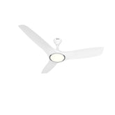 Qulik Aerovane 52" Modern Decorative Silent ABS Blade Remote Under Light Ceiling Fan (White ) Q-6572-W-UL
