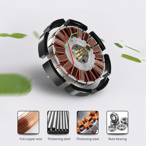 Qulik Aero-X 54" Under Light Parle White | Q-6578-PW-UL