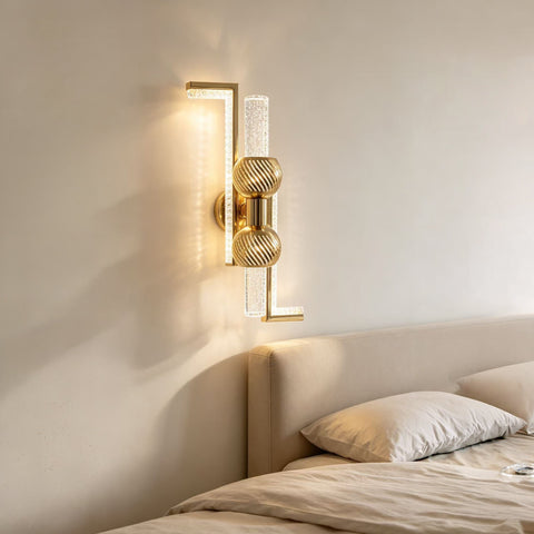 Qulik Gold Crystal Wall Light (QL-10981WL)