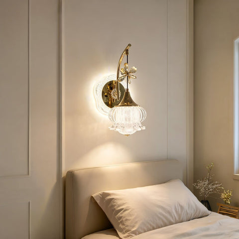 Qulik Gold Crystal Wall Light (QL-11059WL)