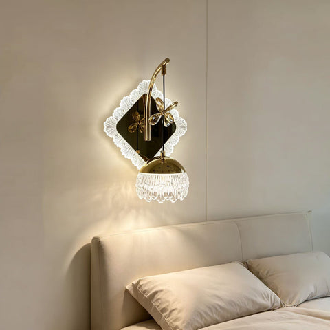Qulik Gold Crystal Wall Light (QL-11078WL)