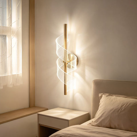 Qulik Modern Decorative Twisted Ribbon Wall Light (QL-2675WL)