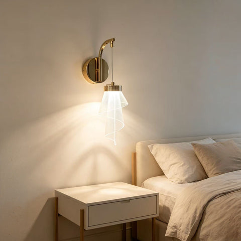 Qulik Modern Decorative Conical Mesh WallLight (QL-347WL)