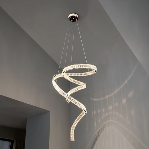 Qulik Modern Luxury Chandelier LED Light (French Gold)- (QL-D8928-600-1000-FGD)