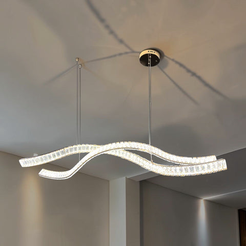 Qulik Crystal Luxury Chandelier LED Light (French Gold)- (QL-D8947-1200-2-FGD)