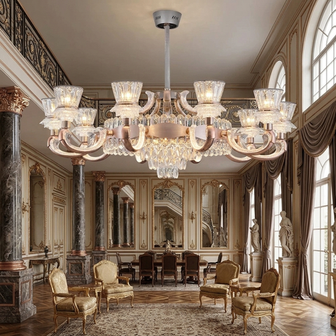 Qulik LED Crystal Chandelier Light (QL-LD2093-8)