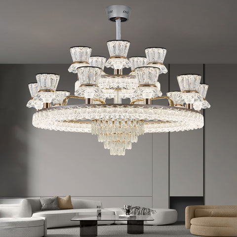 Qulik Modern LED Chandelier Light (QL-LD657-10+5)