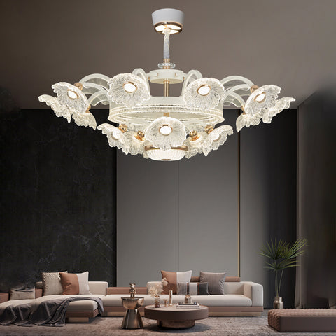Qulik Modern LED Crystal Chandelier Light (QL-LD688-10+5)