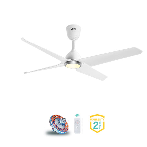 Qulik Aero-X 54" Under Light Parle White | Q-6578-PW-UL