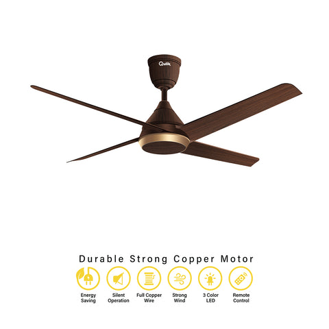 Qulik Alpha Edge 5B - 53" Darkwood | Q-6577-DW