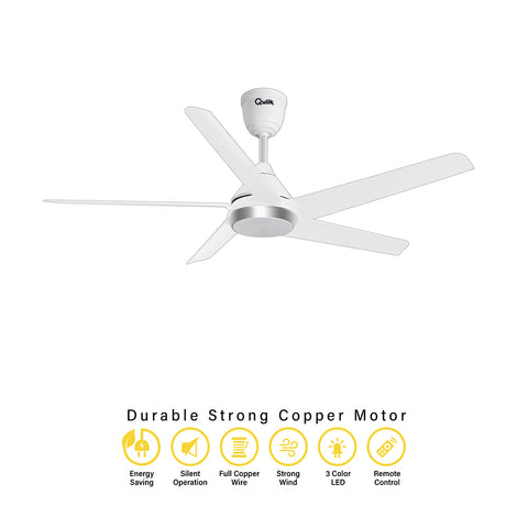 Qulik Alpha Edge 5B - 53" Pearl White | Q-6577-PW