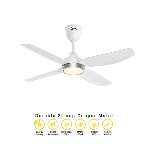 Qulik Windora - 56" Under-Light Pearl White | Q-6575-PW-UL
